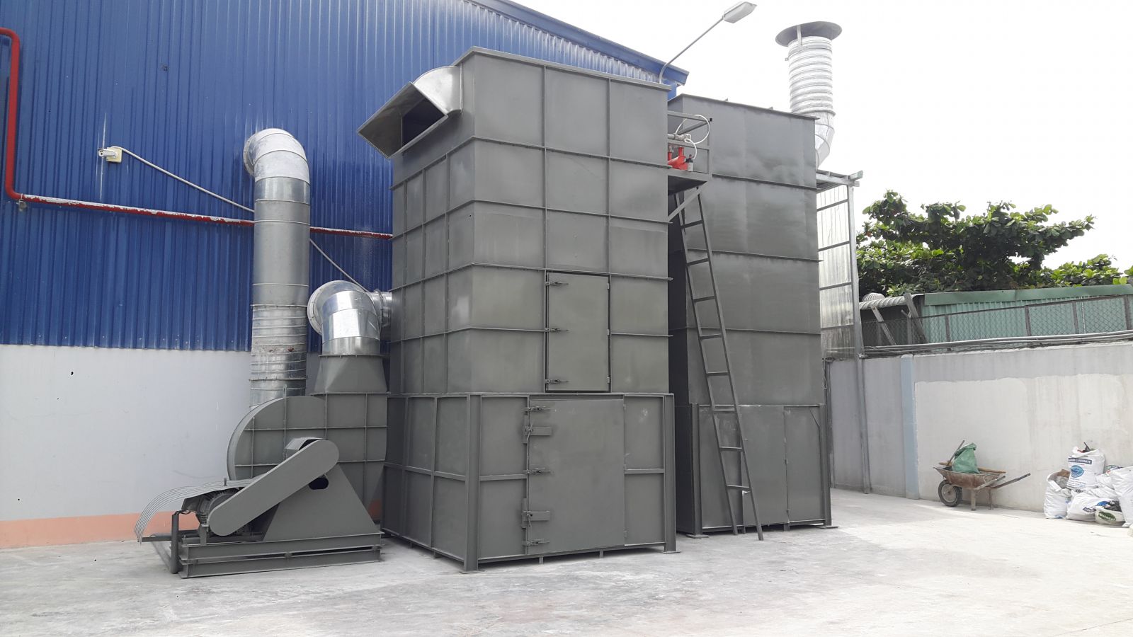 HỆ THỐNG RỦ BỤI KHÍ NÉN