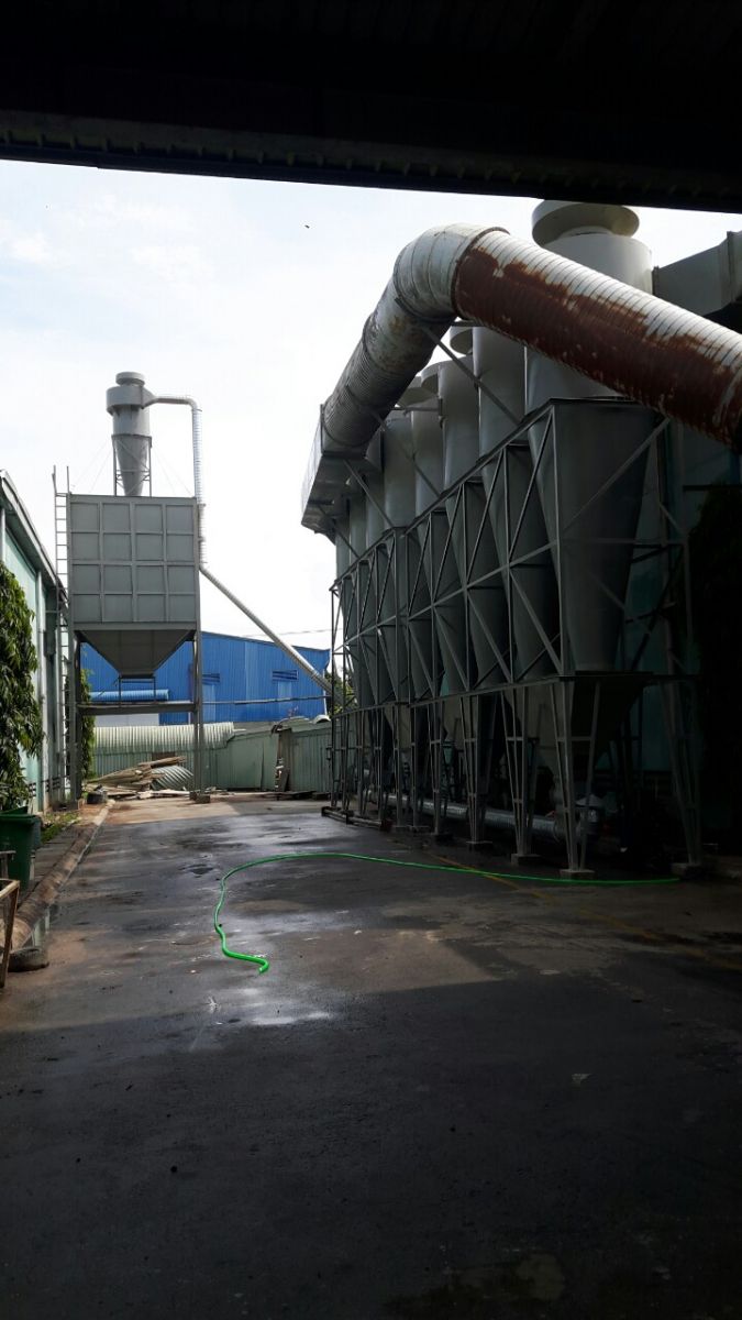 hệ thống hút bụi gỗ
