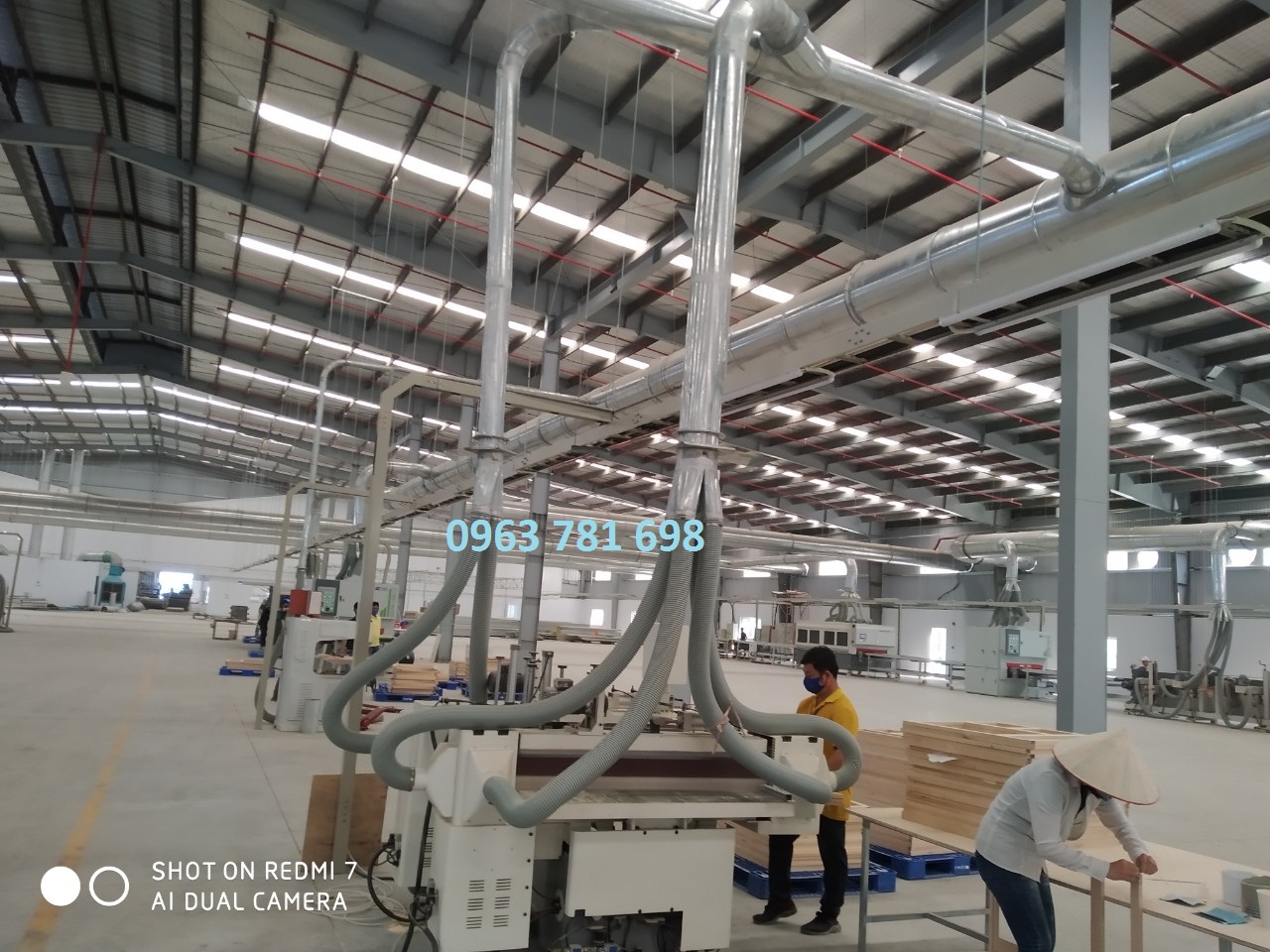 hệ thống hút bụi gỗ