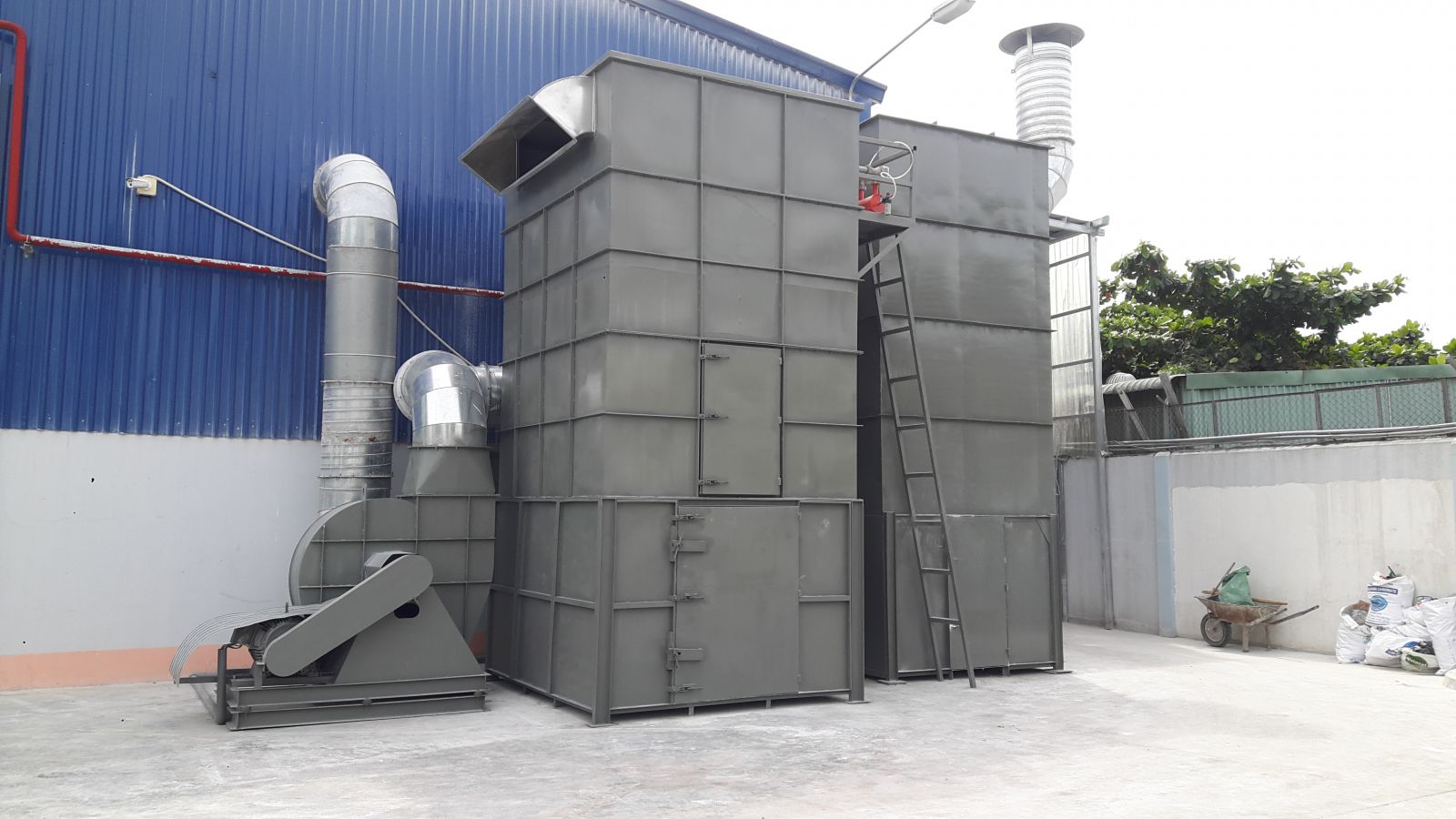 hệ thống hút bụi mịn