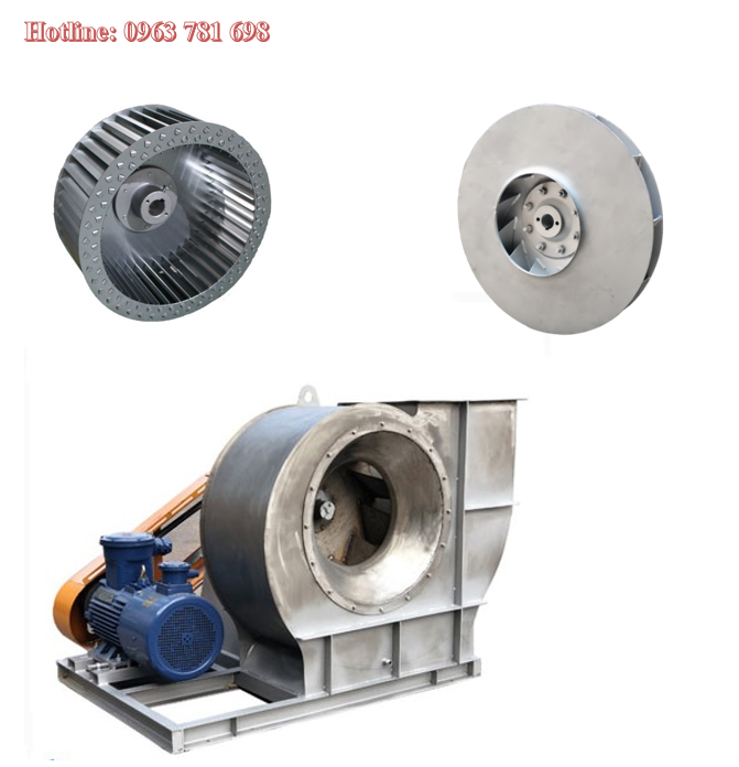 cánh quạt ly tâm inox