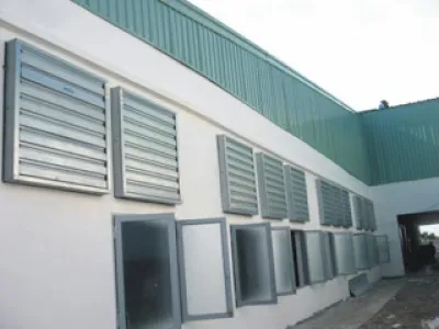 Hệ thống thông gió nhà xưởng, lắp đặt tại CTY DONA VICTOR MOLDS
