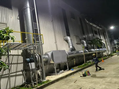 HỆ THỐNG HÚT MÙI CÔNG NGHIỆP LẮP ĐẶT Ở BÀU BÀNG