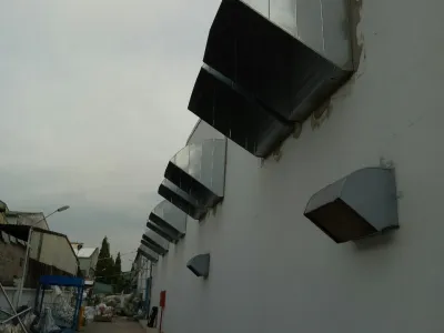 Hệ Thống thông gió cho nhà xưởng