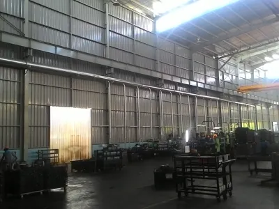 Hệ thống hút nhiệt cho máy dập kim loại