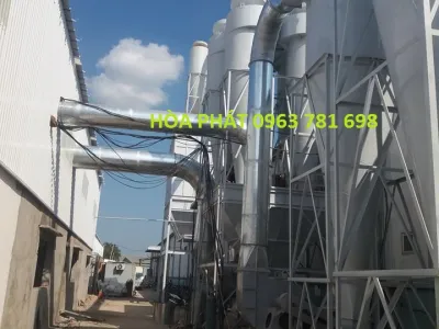 Hệ thống xử lý bụi gỗ