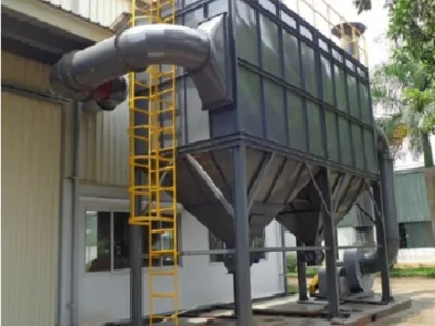 Hệ thống hút bụi xử lý bằng túi vải
