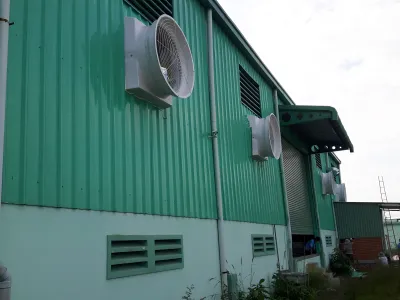 Lắp đặt hệ thống quạt hút thông gió,  tại CÔNG TY TNHH MỘT THÀNH VIÊN VĂN VĨ