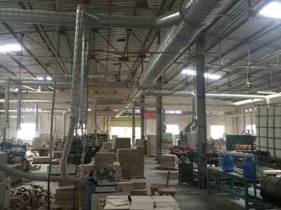 Hệ thống hút bụi gỗ, lắp đặt tại CTY MTV Phương Lam Chạm