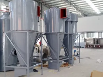 HỆ THỐNG HÚT BỤI SỬ DỤNG XILO ĐỂ LẮNG BỤI