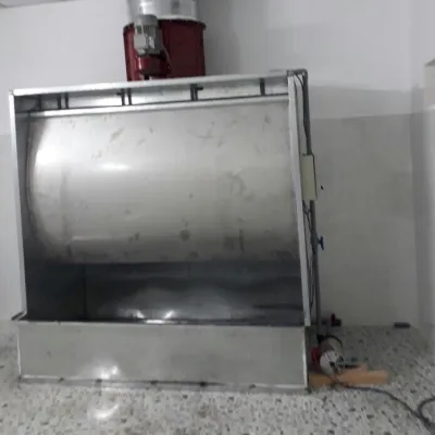 Buồng phun màng nước sơn 2m