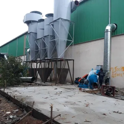 Hệ thống hút bụi dăm bào