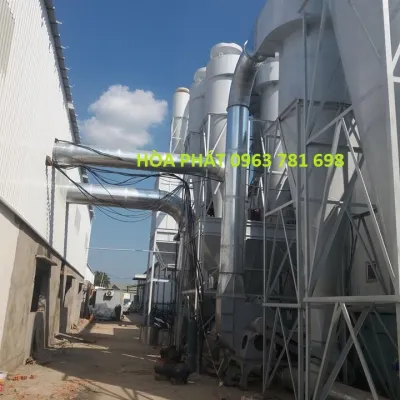 Hệ thống máy hút bụi gỗ