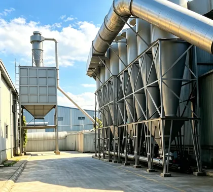 HỆ THỐNG HÚT BỤI DĂM BÀO, LẮP ĐẶT TẠI NHÀ MÁY GỖ TRƯỜNG THÀNH