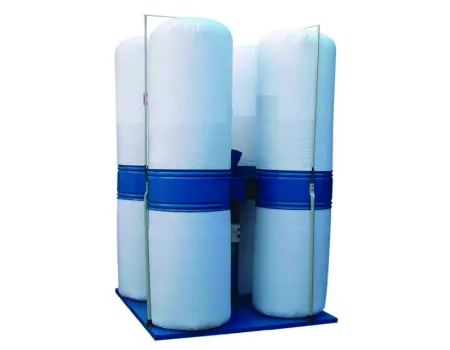 Quạt hút bụi túi vải dùng trong xưởng gỗ