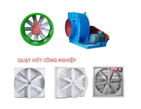 Quạt hút gió công nghiệp công suất lớn