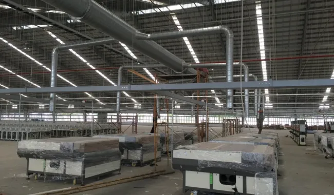 Hệ thống hút dăm bào Tại Bình Dương
