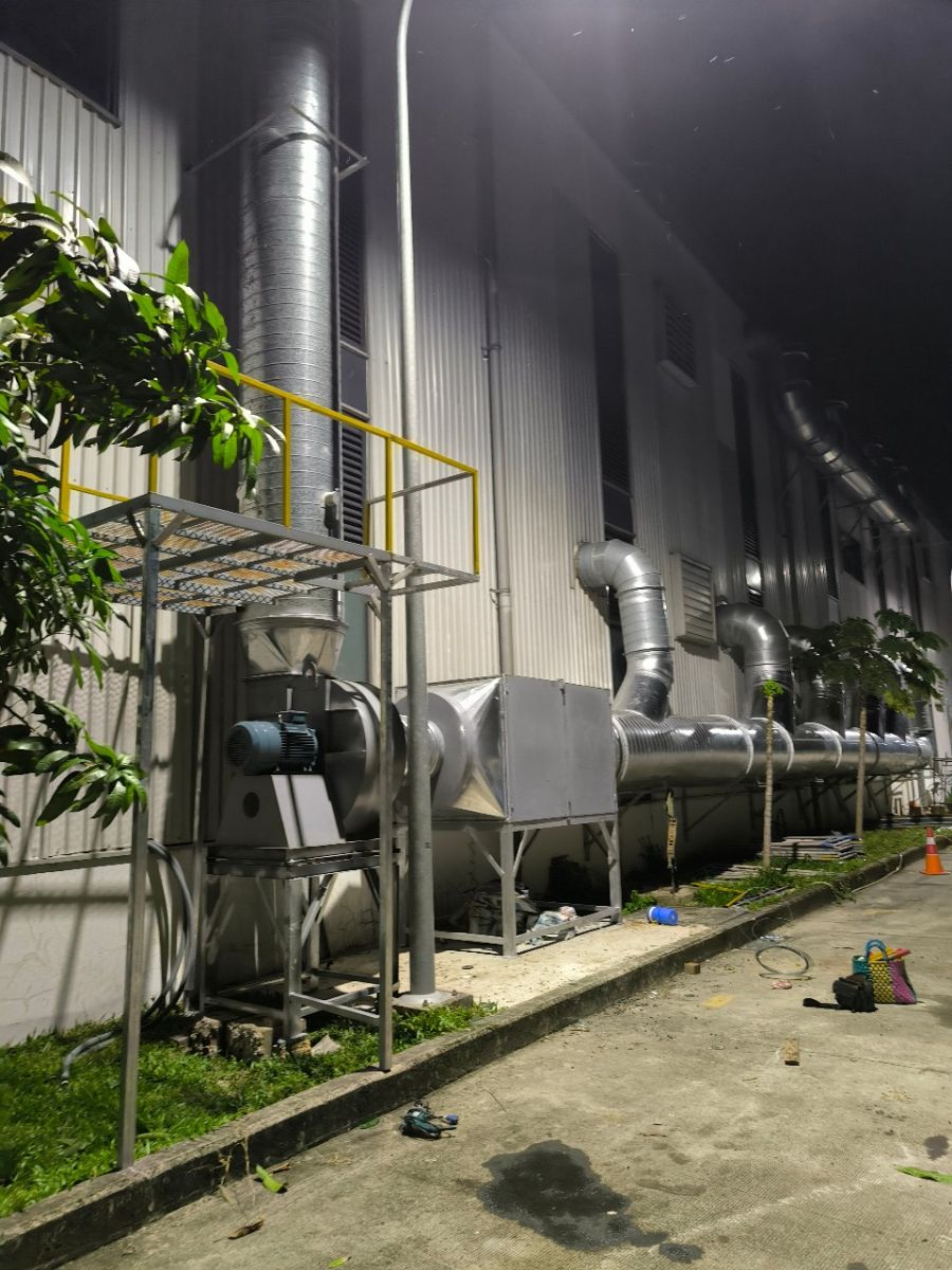 HE THONG HUT MUI CONG NGHIEP