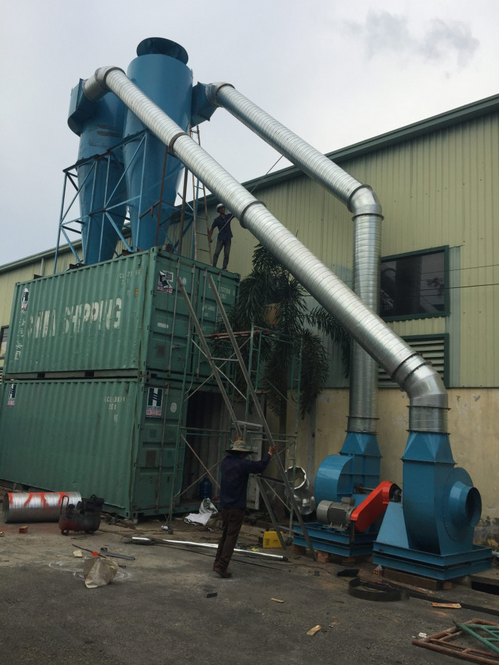 Hệ thống máy hút bụi công nghiệp