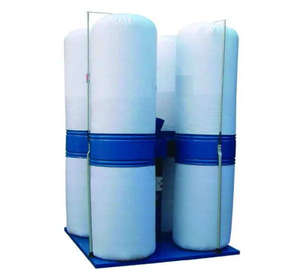 Quạt hút bụi túi vải dùng trong xưởng gỗ