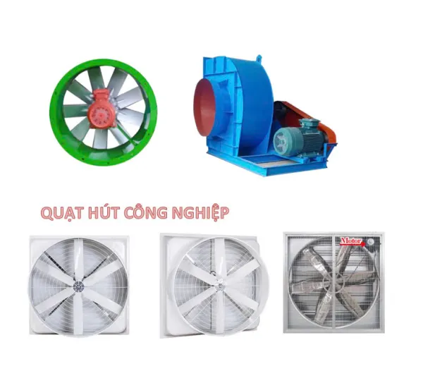 Quạt hút gió công nghiệp công suất lớn