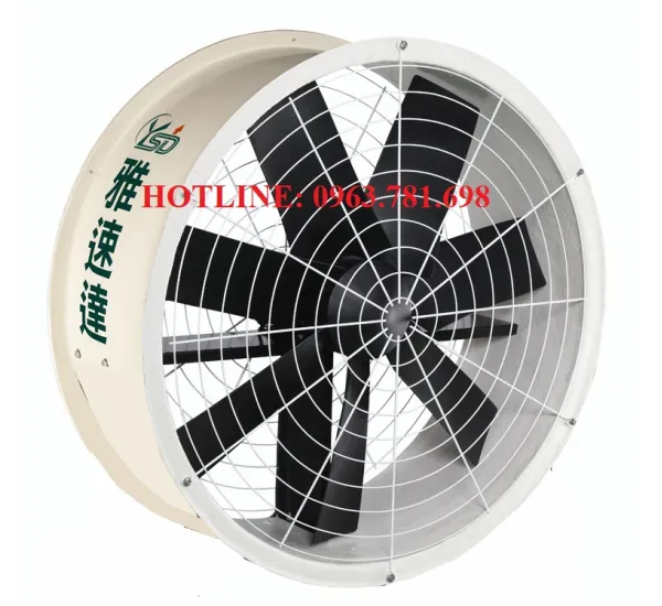Quạt hút hướng trục bằng nhựa